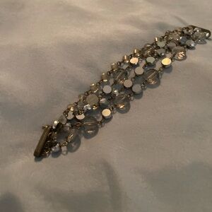 Elegant Women's Gold and Silver Bracelet
